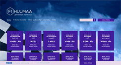 Desktop Screenshot of f1-huumaa.fi